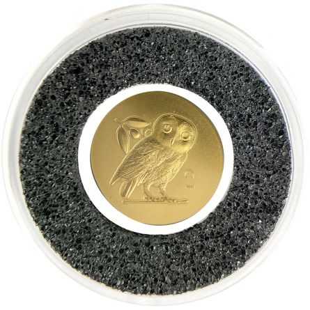 2022 Half Gram Gold Athena Owl Coin