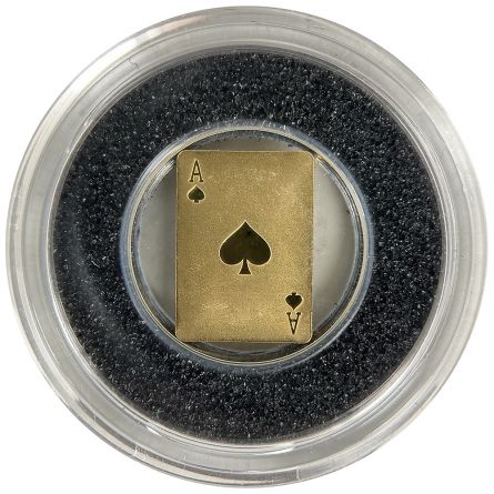 Ace of Spades Gold Coin