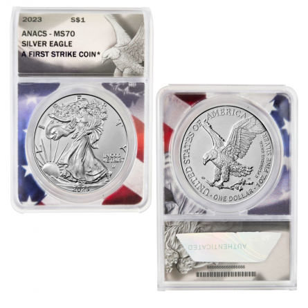 2023 Silver American Eagle – MS70
