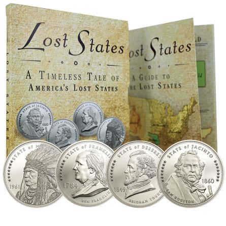 2020 Lost States Quarter Set