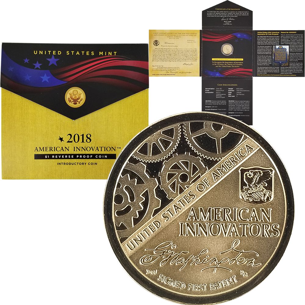 2018-S San Francisco $1 Introduction Proof Coin for American Innovation Series! 