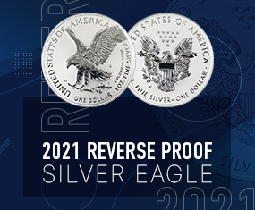 2021 Reverse Proof Silver Eagle Coin Set